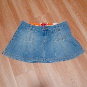 GUESS jean skirt